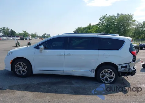 2021 Chrysler Pacifica Limited Awd из США, поврежденный, VIN 2C4RC3GG7MR595072